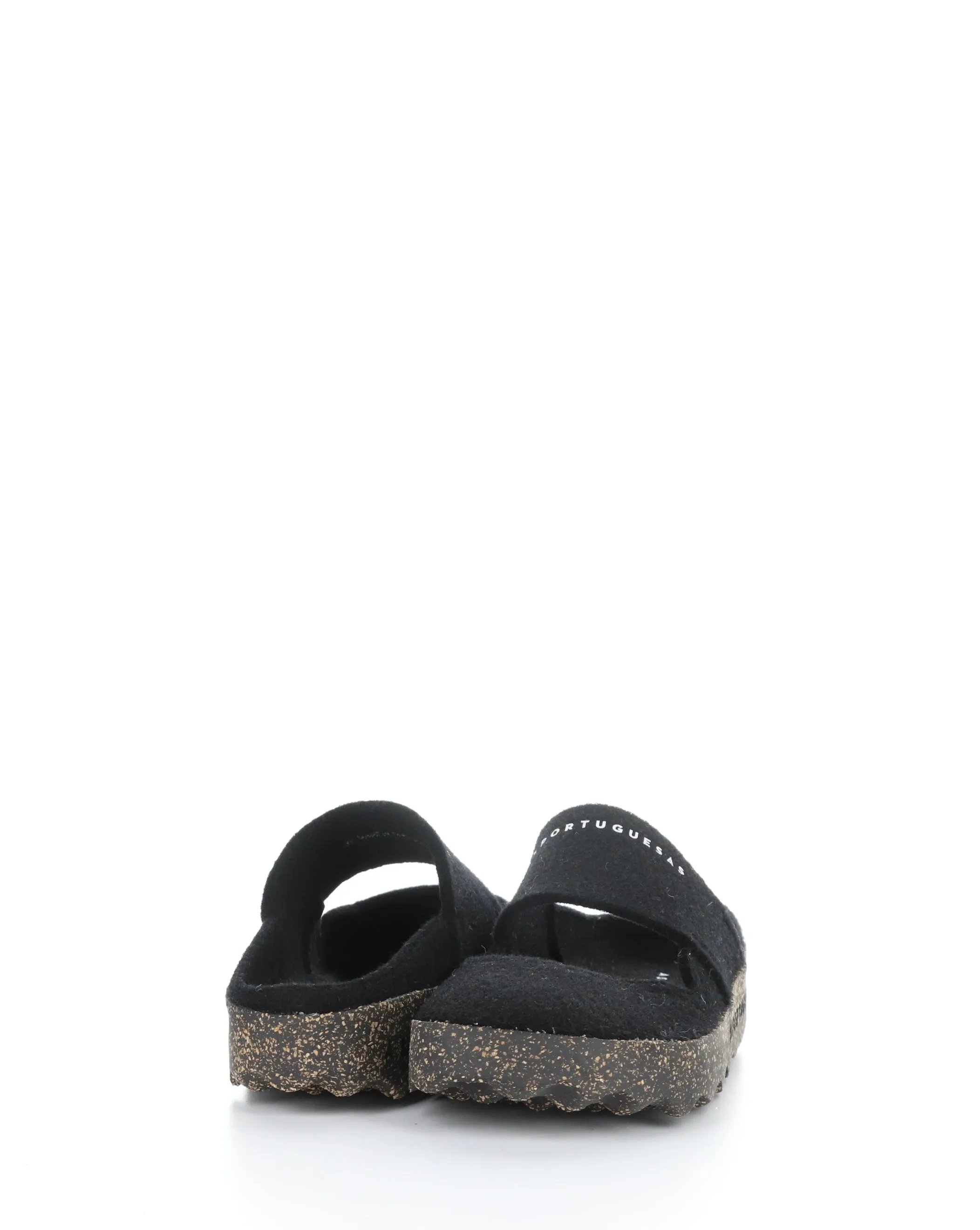 CANU185ASP 001 BLACK Mules - Round Toe