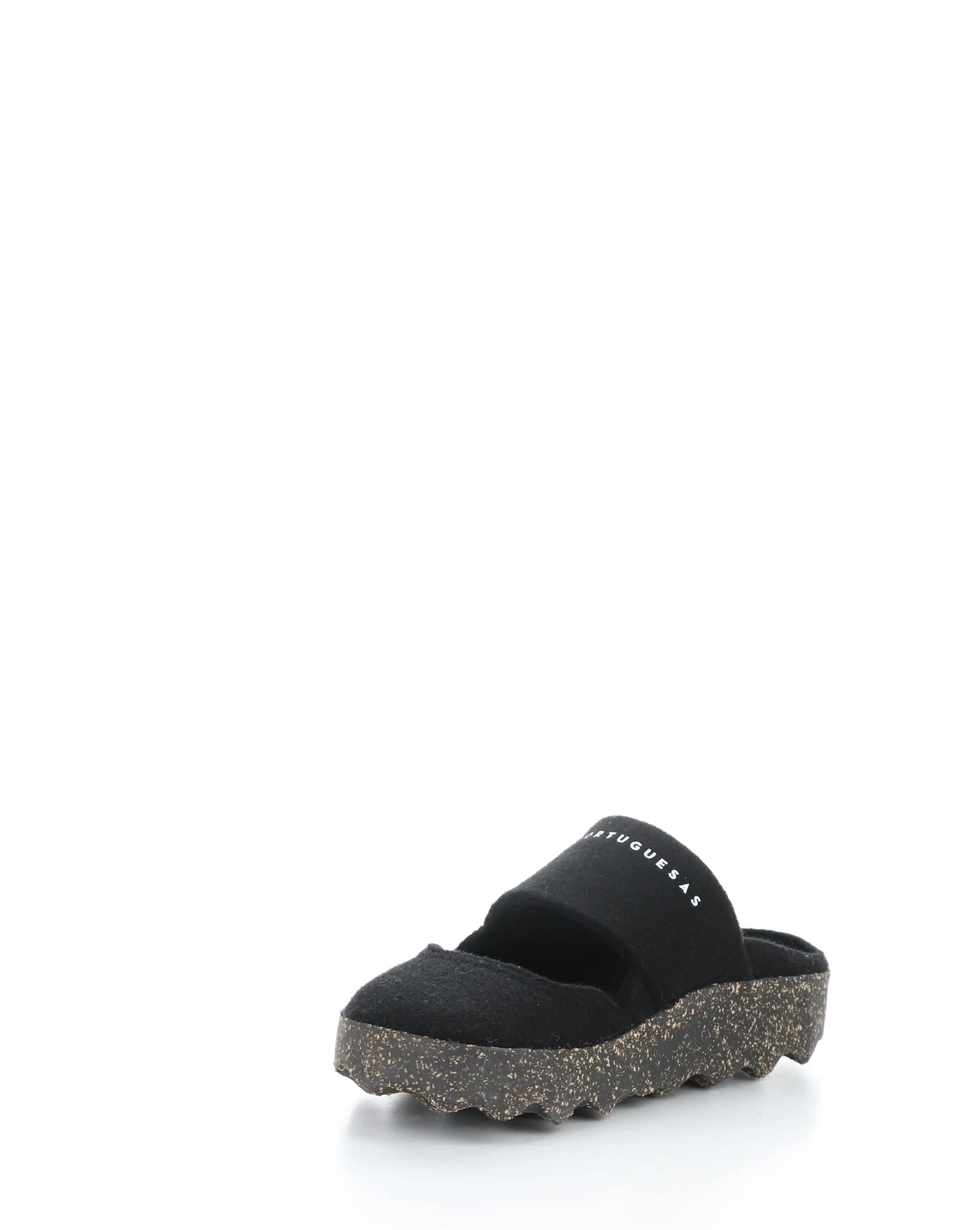 CANU185ASP 001 BLACK Mules - Round Toe