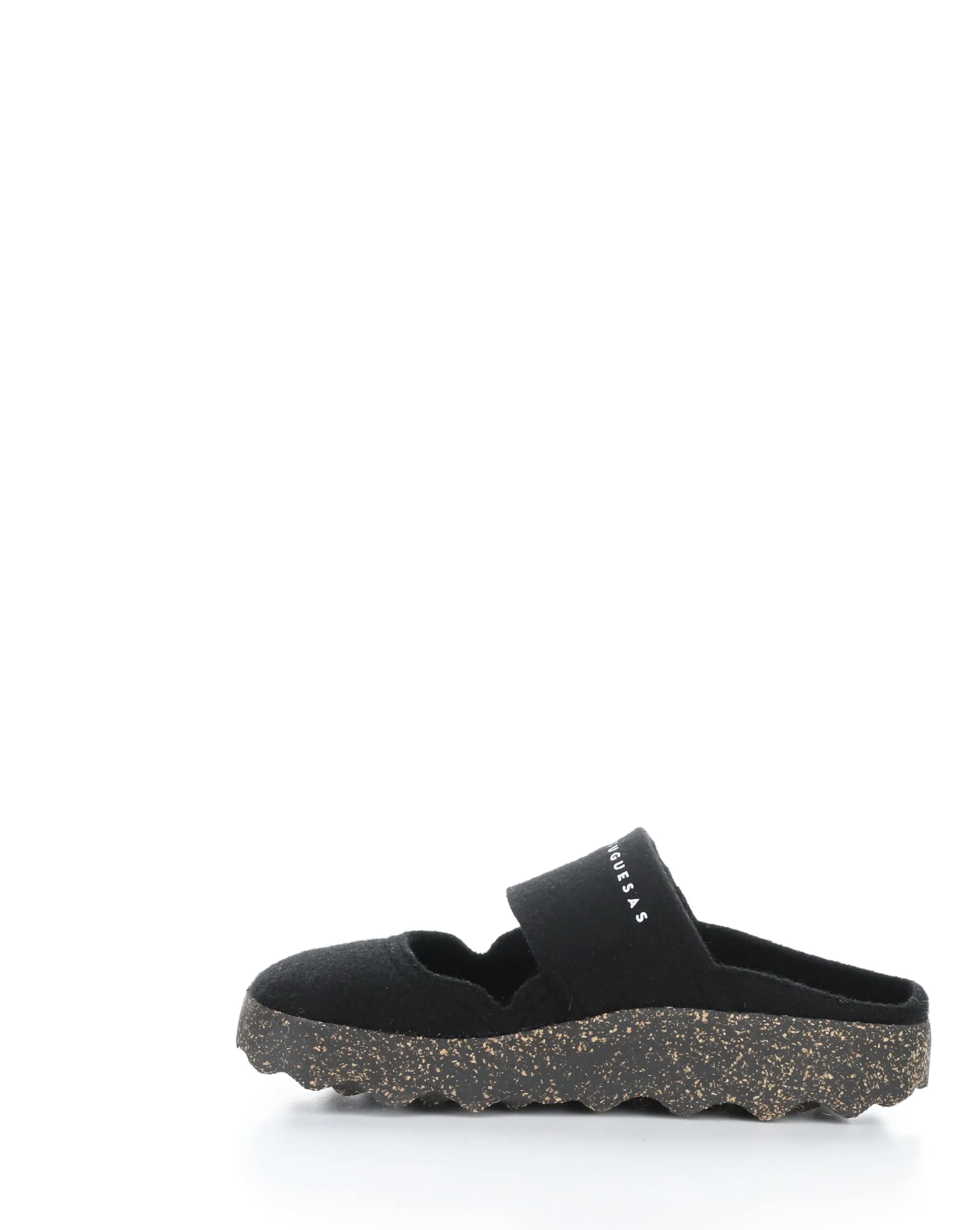 CANU185ASP 001 BLACK Mules - Round Toe