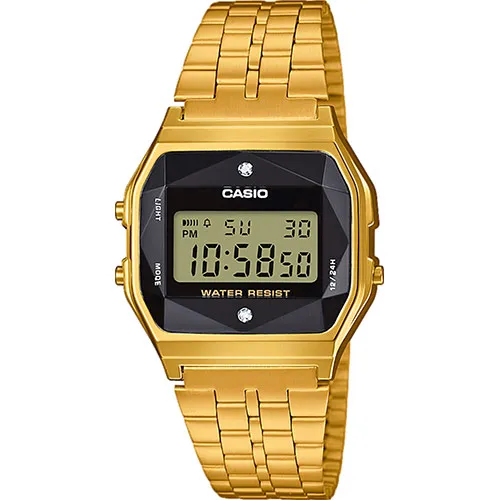 Casio Vintage Diamond Dorado