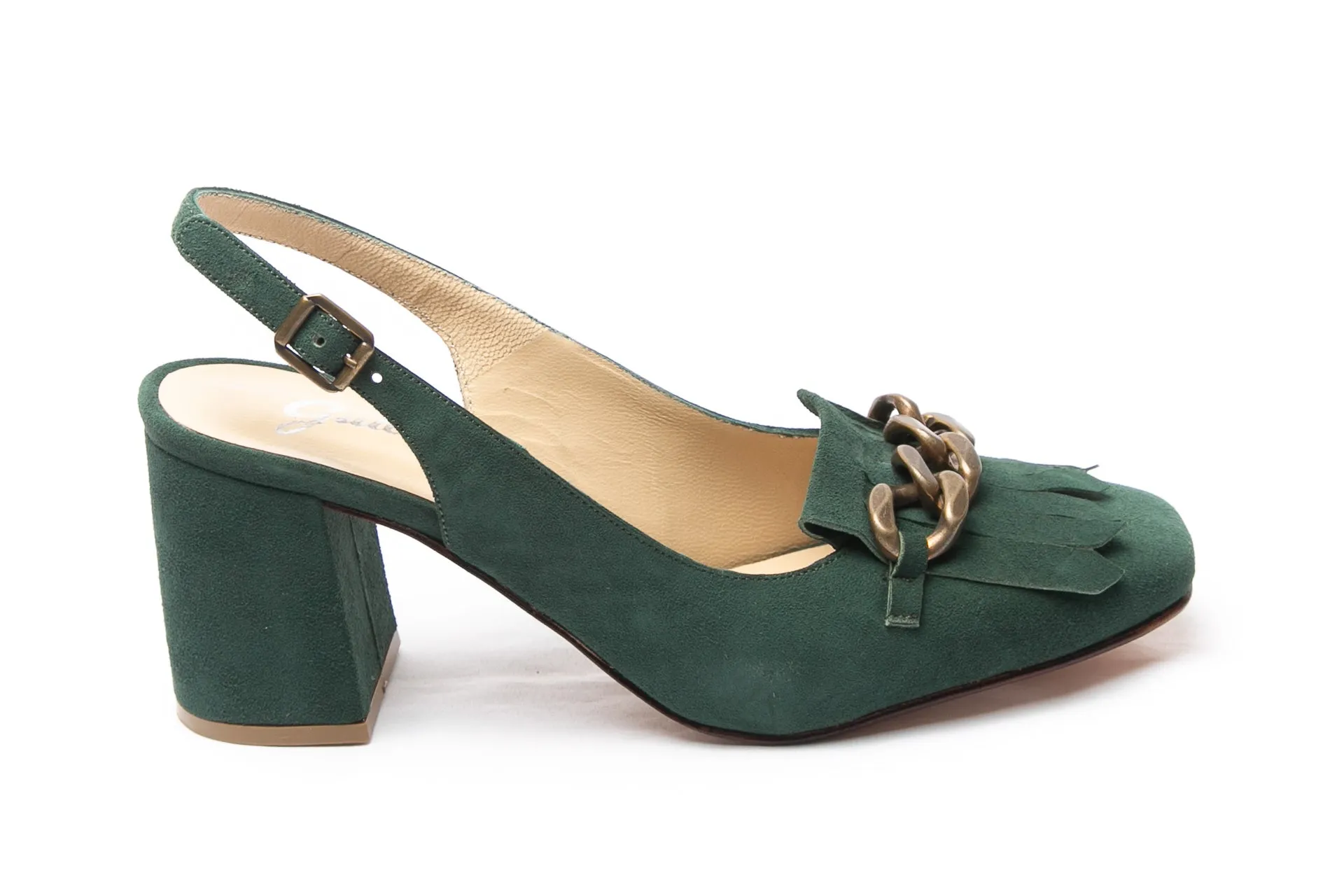 Catena Olive Suede