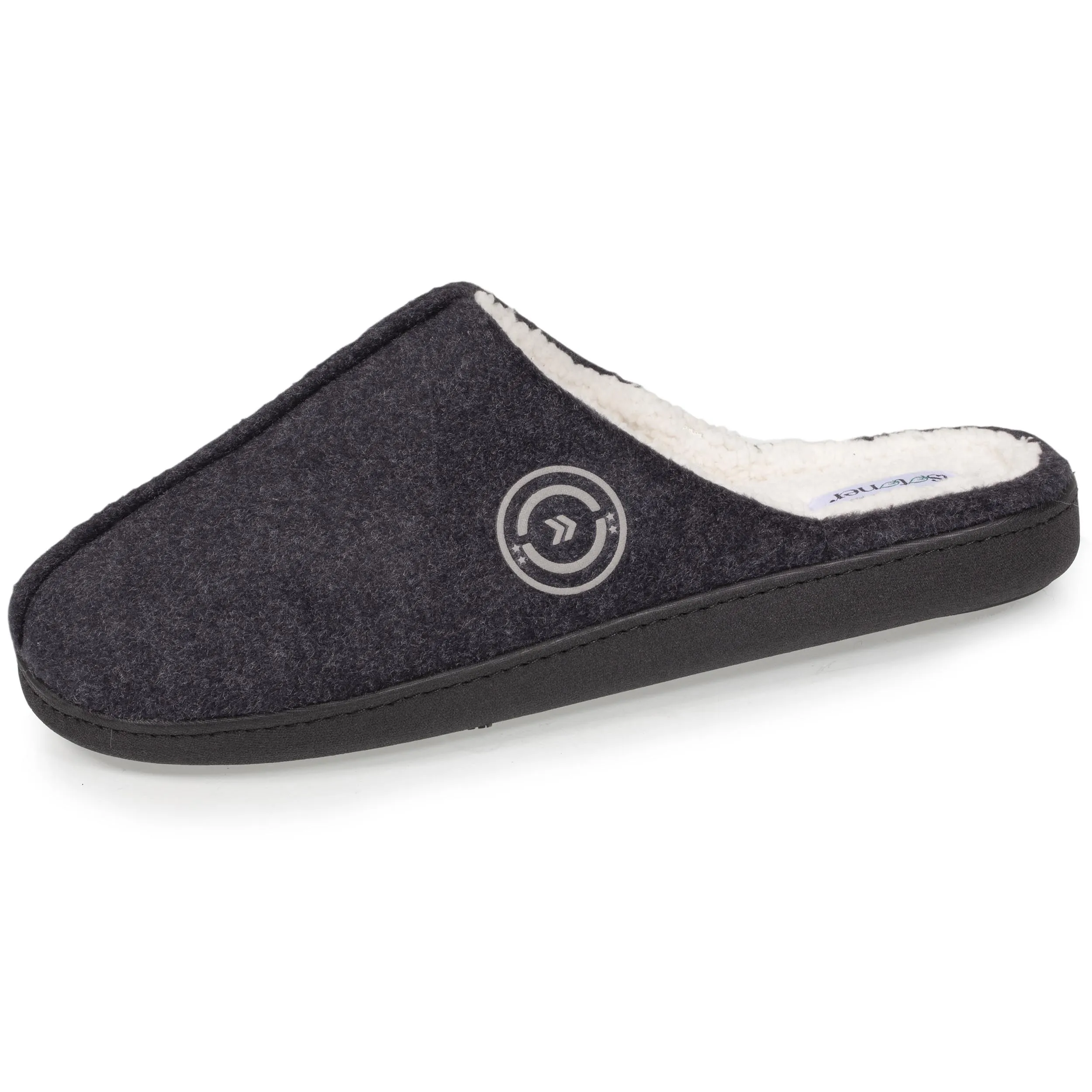 Chaussons mules recyclées  Homme Marine