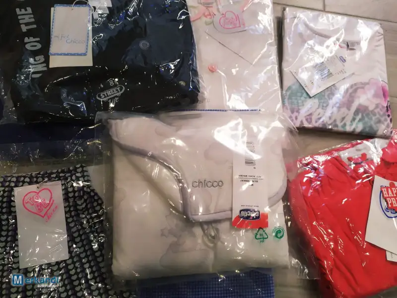 Chicco Clothing Stock Lot - 300 pieces, mainly for ages 0/5.