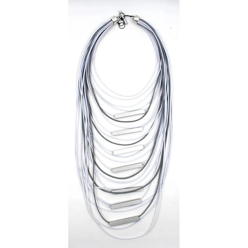 Christina Brampti,  Wire Strand Necklaces