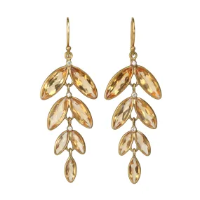 Citrine Anise Earrings - Diamond Details | Shop Now!