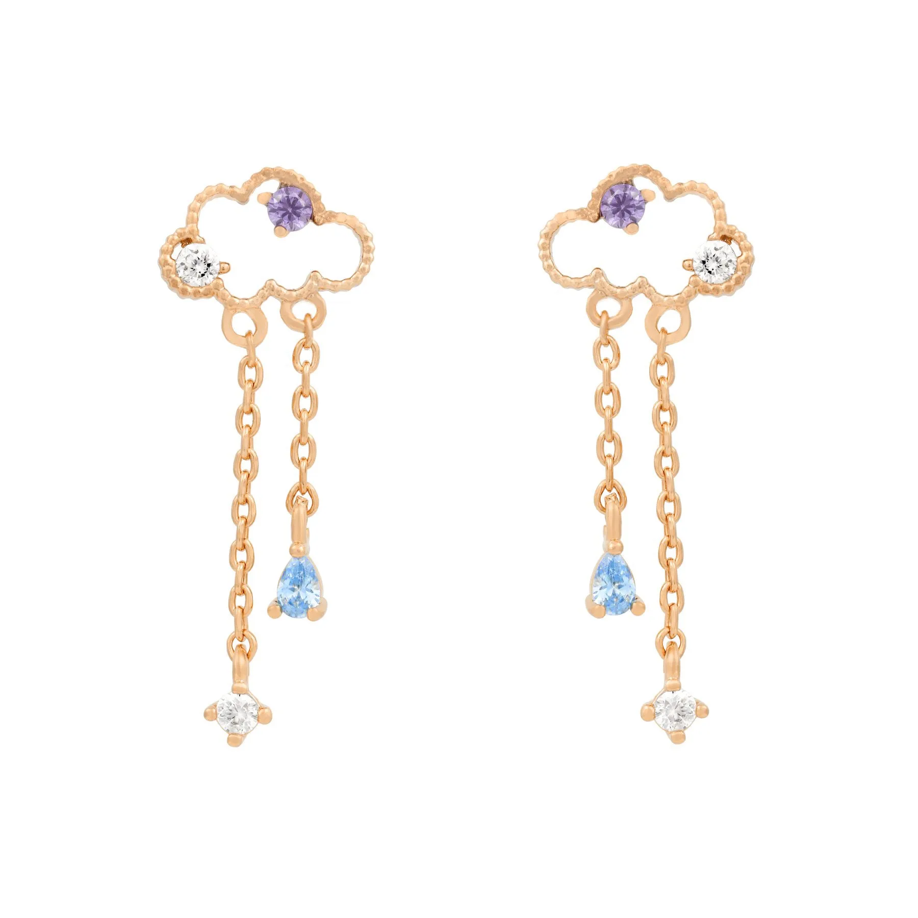 Cloud Dangle Earrings