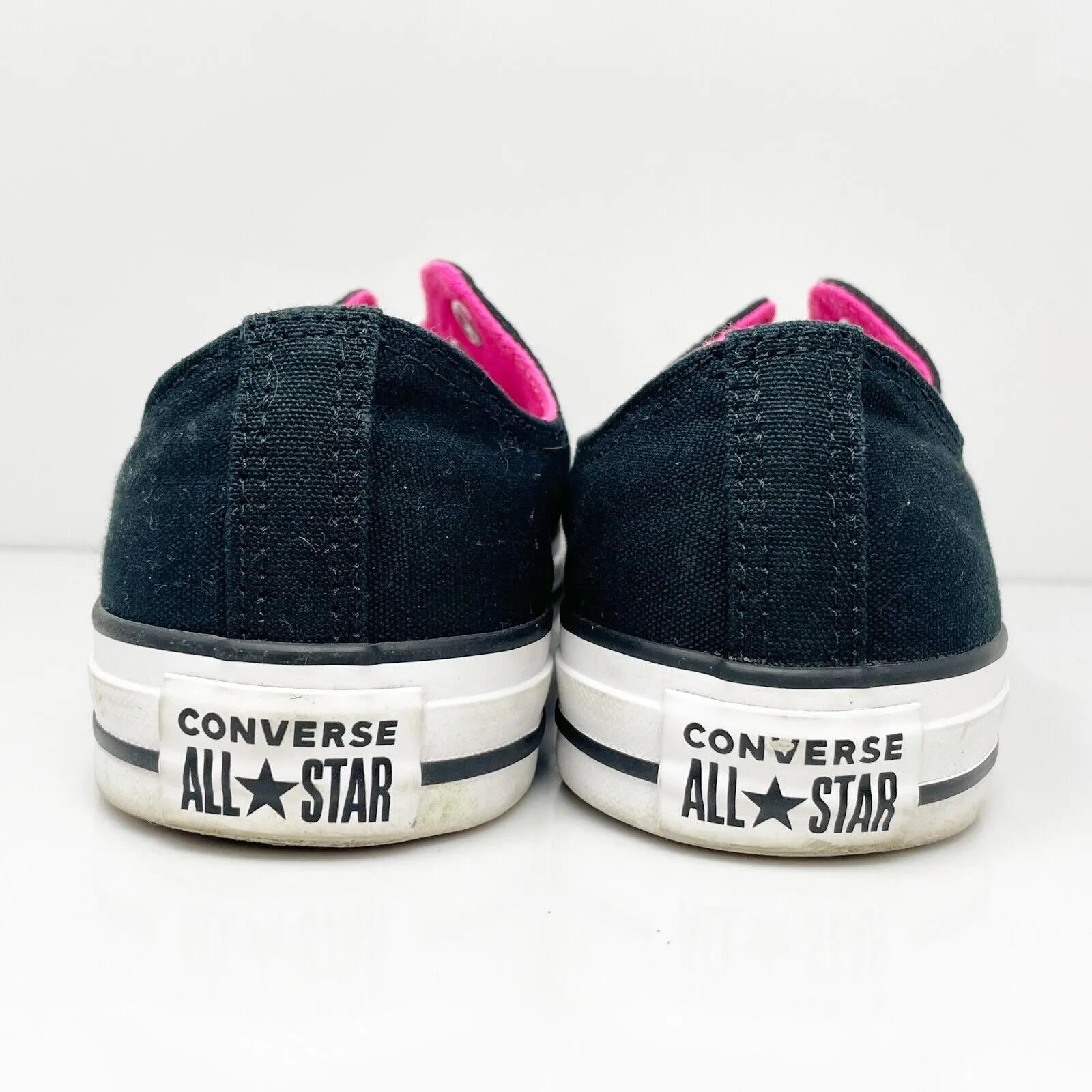 Converse Womens CTAS Double Tongue 558580F Black Casual Shoes Sneakers Size 11