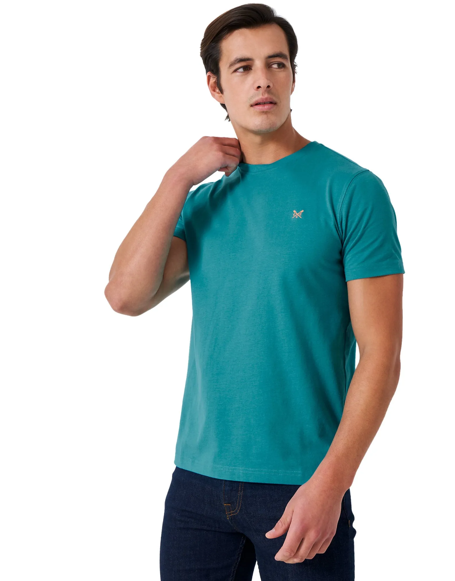 Crew Clothing Mens Crew Neck T-Shirt 'Classic Tee' - Short Sleeved