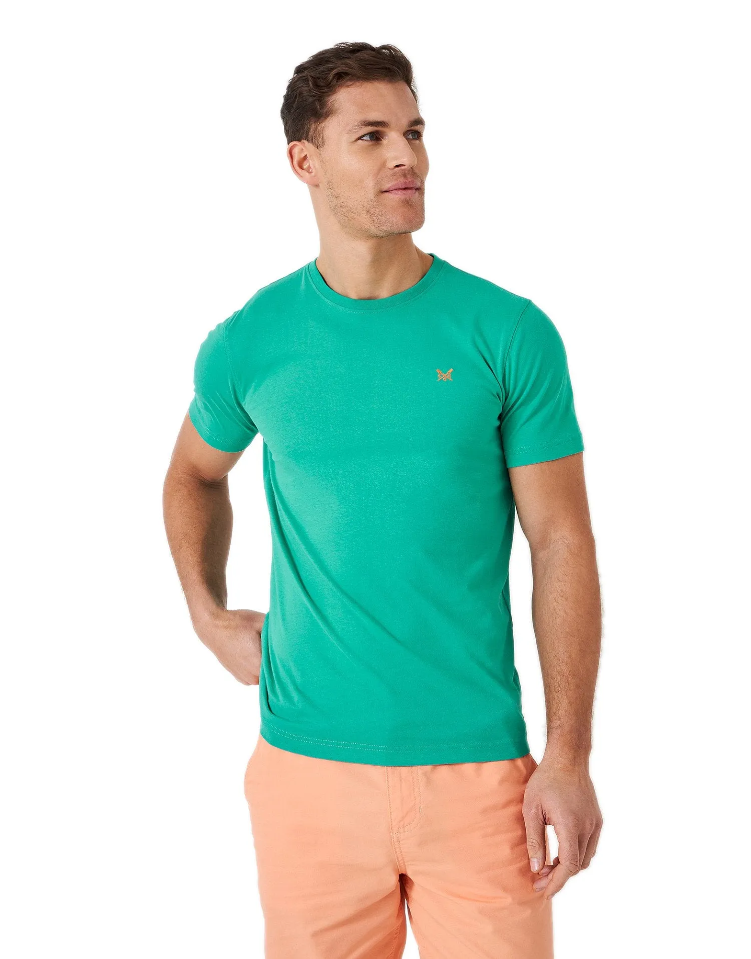 Crew Clothing Mens Crew Neck T-Shirt 'Classic Tee' - Short Sleeved