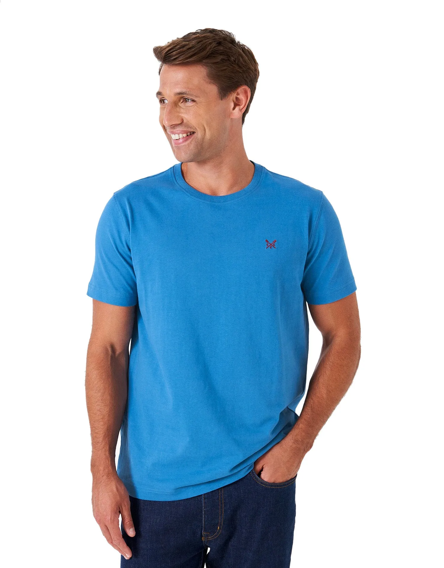 Crew Clothing Mens Crew Neck T-Shirt 'Classic Tee' - Short Sleeved