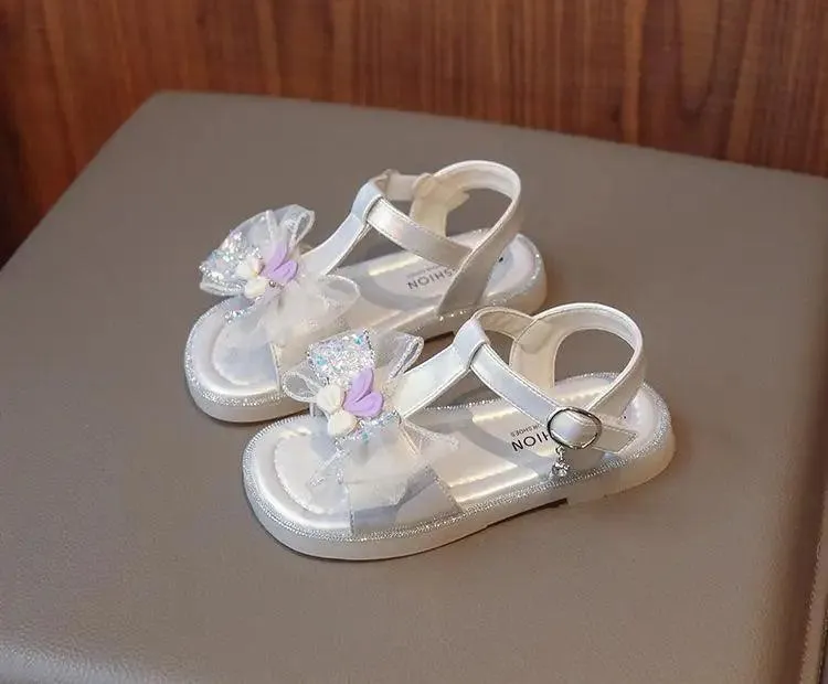 Cute Rabbit Ear Toddler Casual Sandal Shoes for Little Girls - G04011