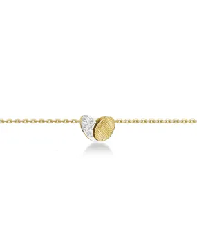 Dazzling Diamond Heart Bracelet - Shop Now for Best Prices