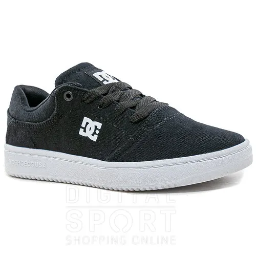 DC Shoes Crisis - Zapatilla Negra/Blanca