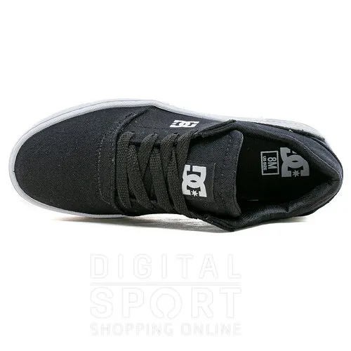 DC Shoes Crisis - Zapatilla Negra/Blanca