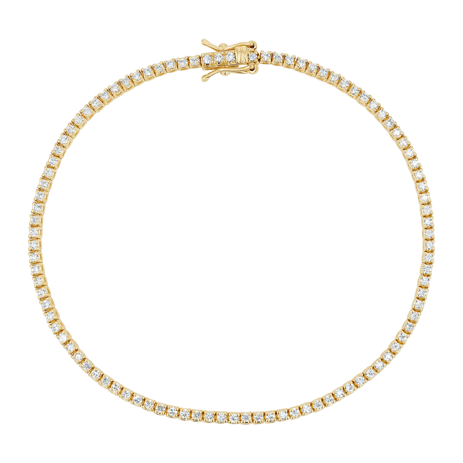 Delicate Diamond Tennis Bracelet