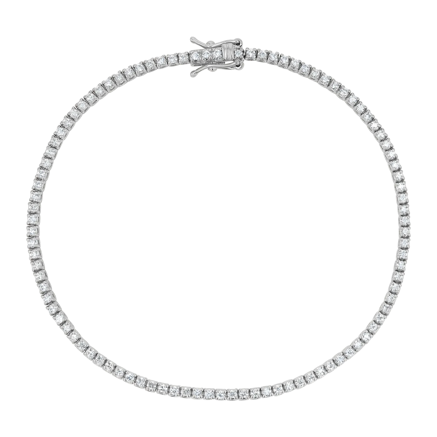 Delicate Diamond Tennis Bracelet