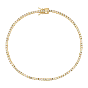 Delicate Diamond Tennis Bracelet