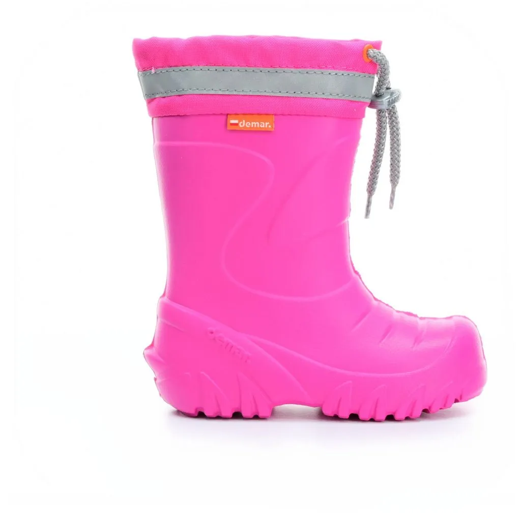 Demar Mammut Pink With Wool Insole Wellies