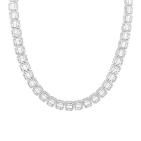 Diamond Baguette Necklace - Shop Now for Exquisite Jewelry