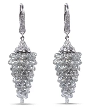 Diamond Briolette Earrings for Sale at Affordable Prices