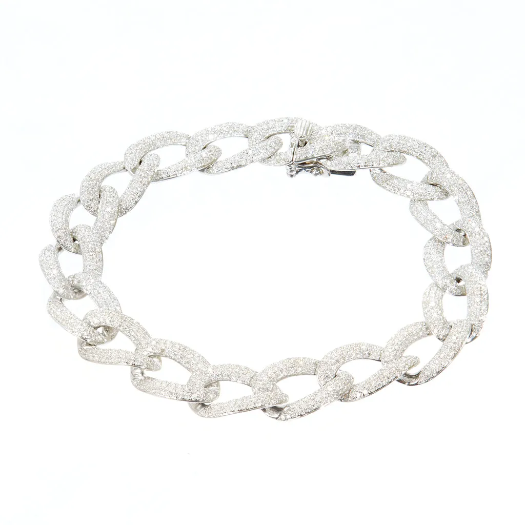 Diamond Chain Bracelet