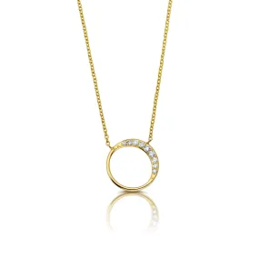 Diamond crescent moon necklace becomes Stunning diamond crescent moon pendant