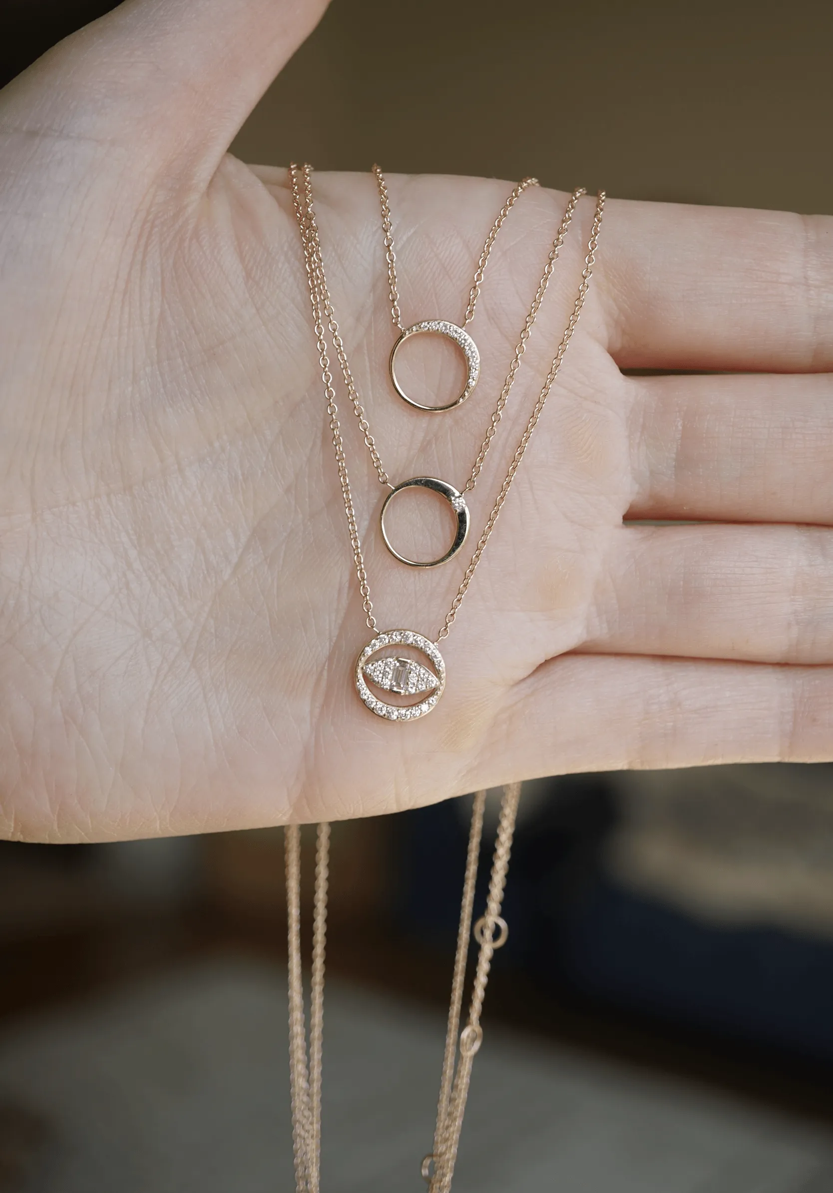 Diamond crescent moon necklace becomes Stunning diamond crescent moon pendant