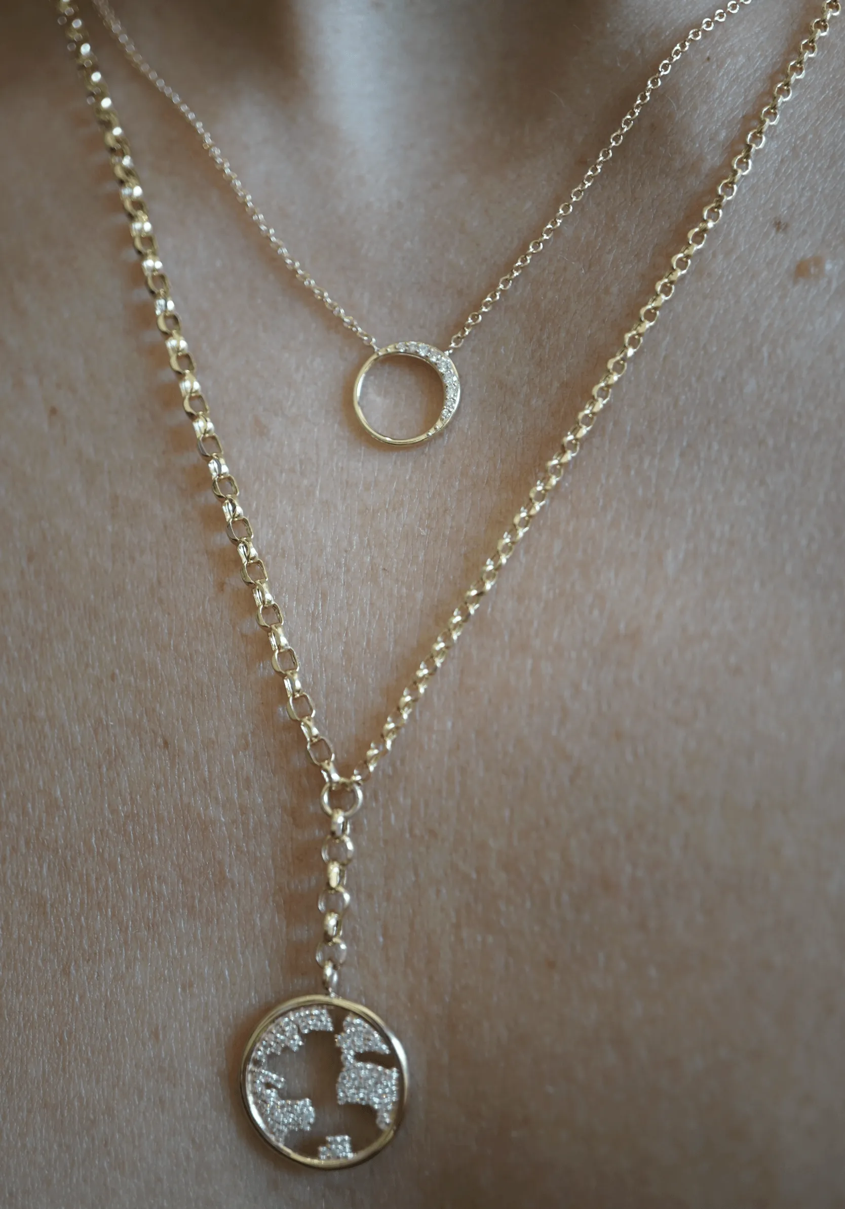 Diamond crescent moon necklace becomes Stunning diamond crescent moon pendant