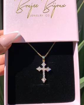 Diamond Cross Necklace