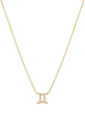 Diamond Gemini Necklace -> Gemini Diamond Necklace