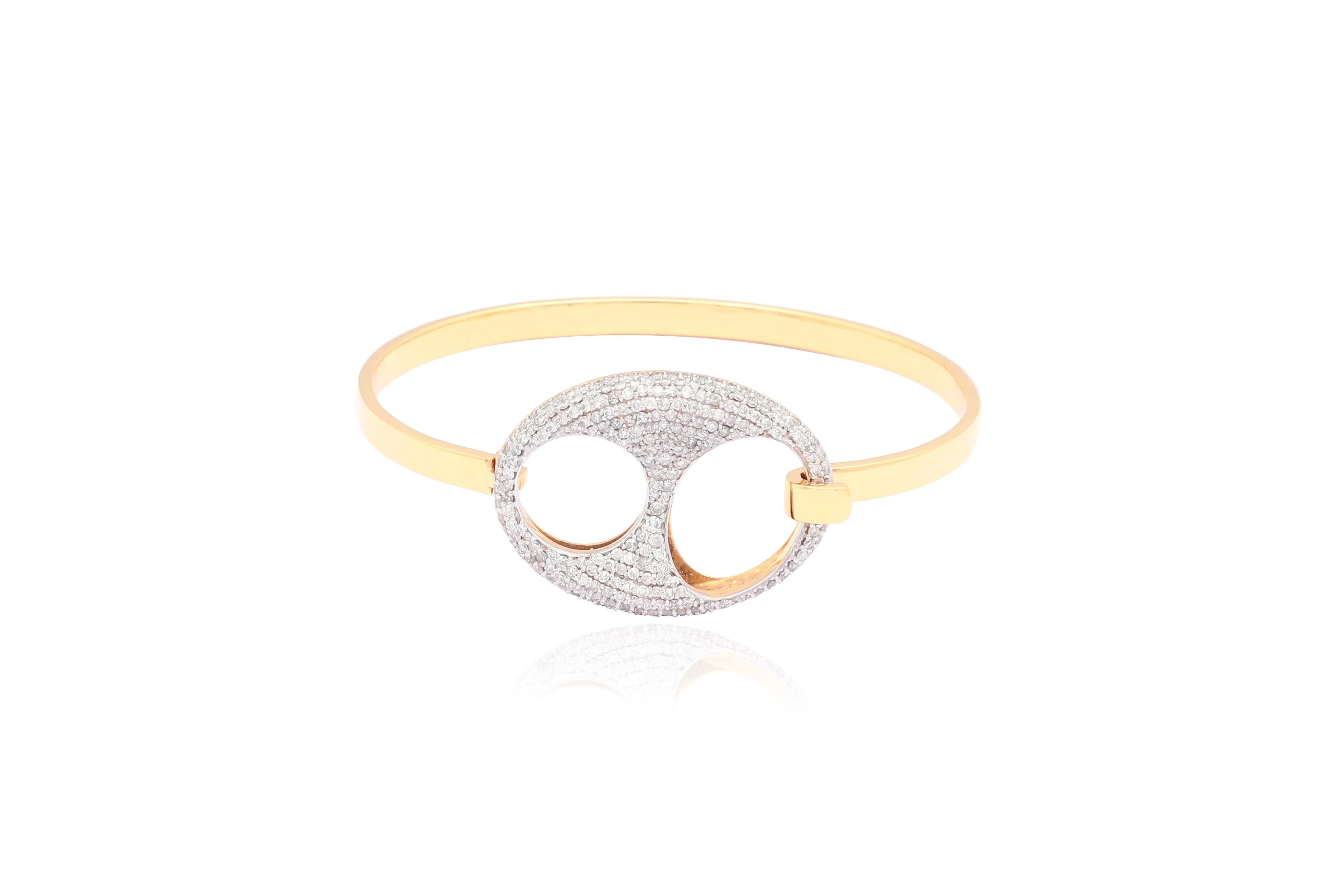 Diamond Gold Bangle: Shop the Beautiful Dorado Design