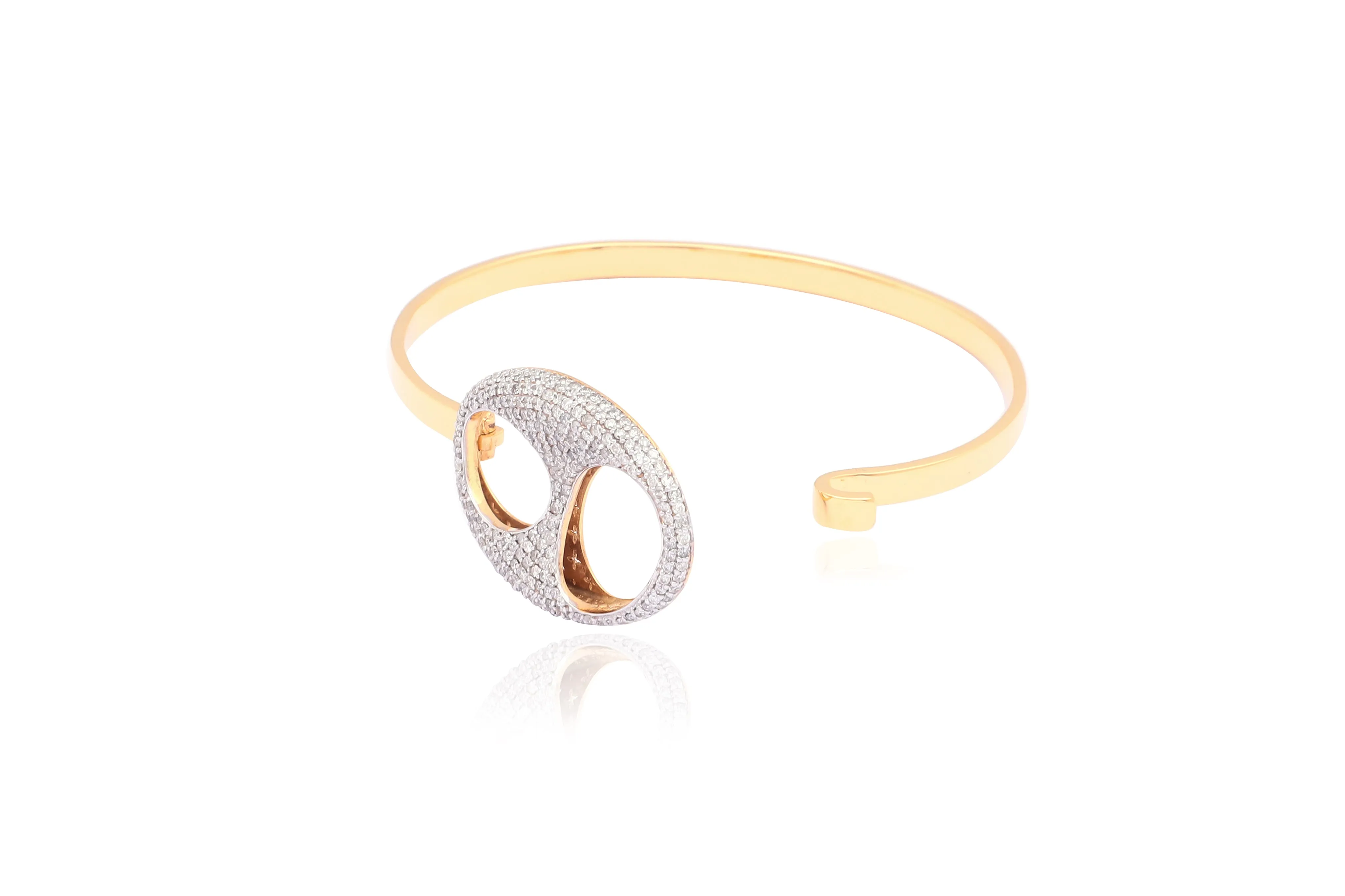 Diamond Gold Bangle: Shop the Beautiful Dorado Design