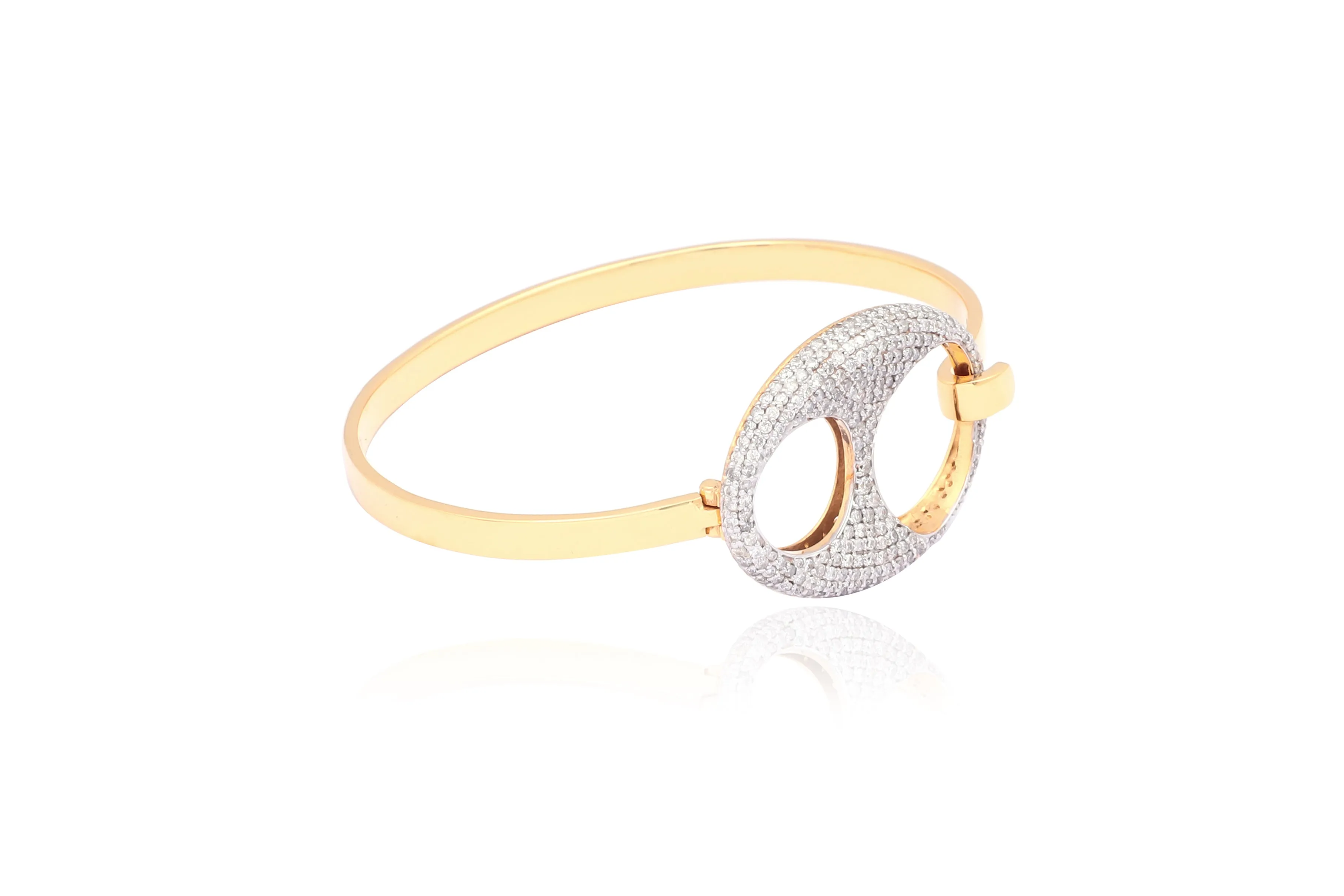 Diamond Gold Bangle: Shop the Beautiful Dorado Design