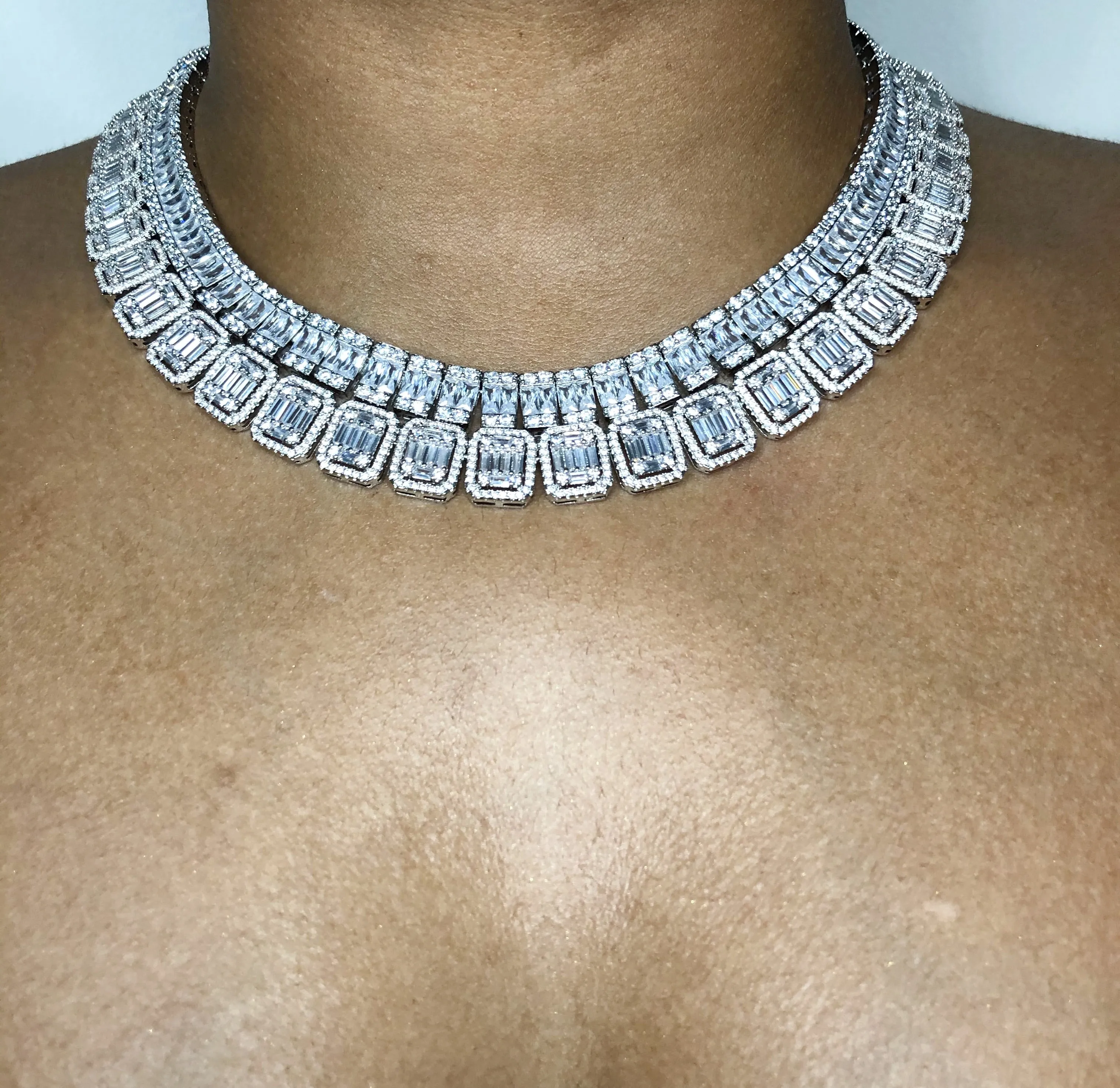 Diamond Necklace - Omega Collection