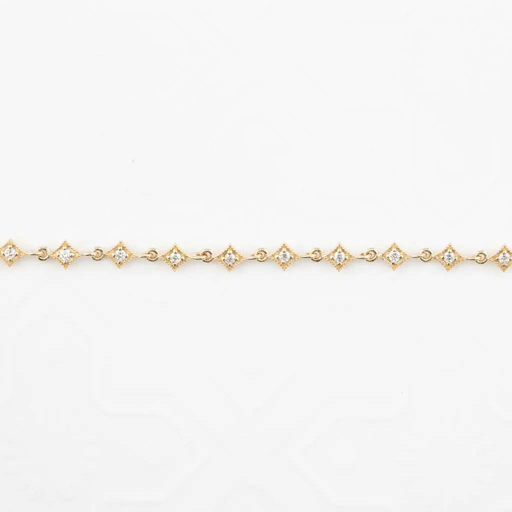 Diamond Station Bracelet