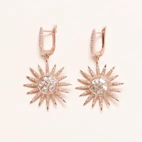 Diamond Sun Earrings - Shop Now!