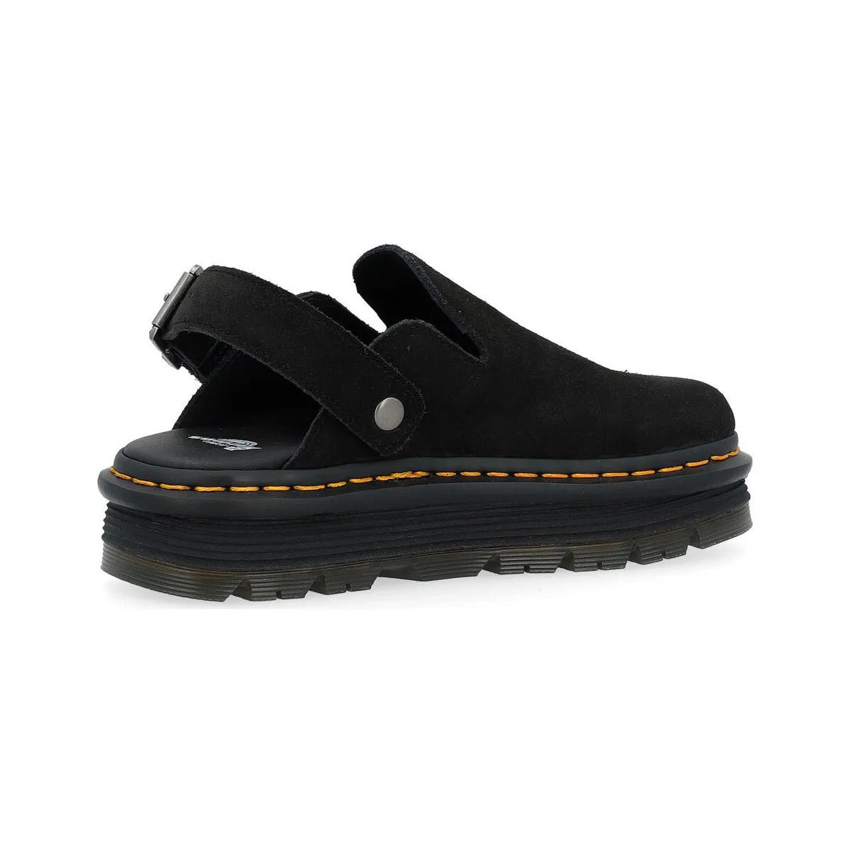 Dr Martens Zebzag mules de ante negro