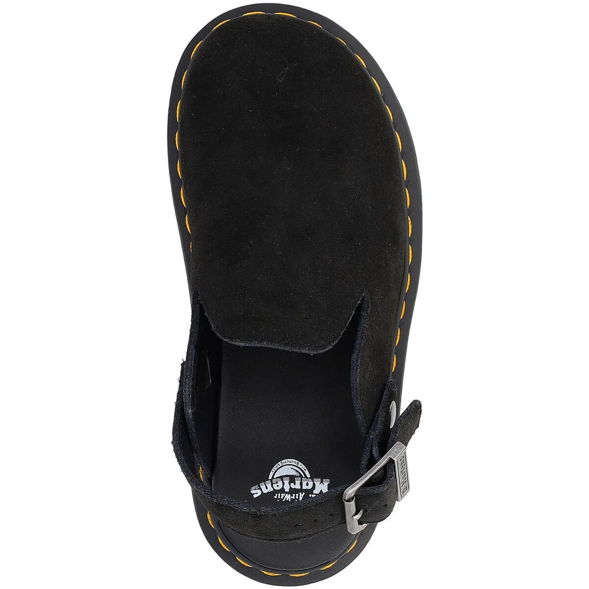 Dr Martens Zebzag mules de ante negro