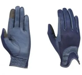 Dublin Pull On Glitter Mesh Back Riding Gloves