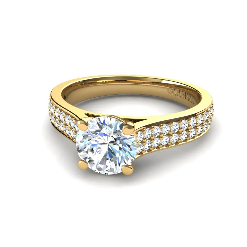 Engagement ring Arella 1.0 carat