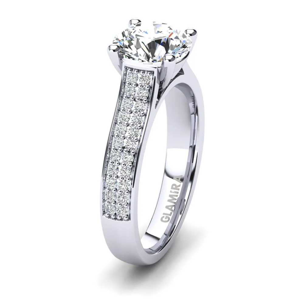 Engagement ring Arella 2.0 carat