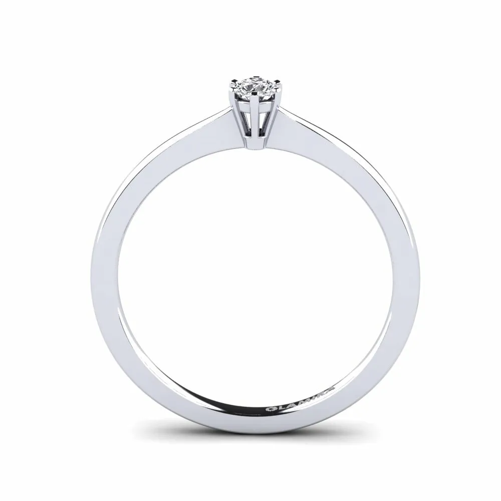 Engagement Ring - Bridal Rise - 0.1 carat