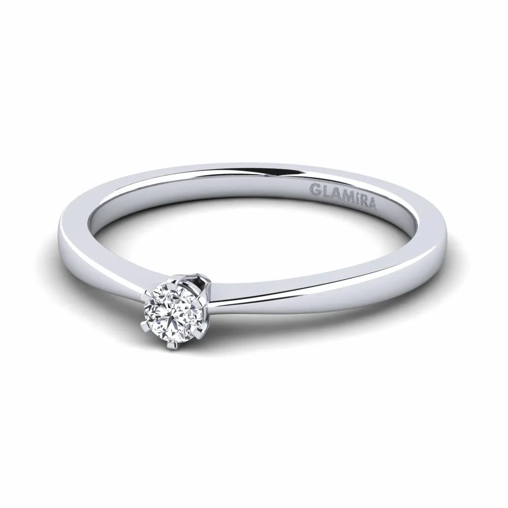 Engagement Ring - Bridal Rise - 0.1 carat