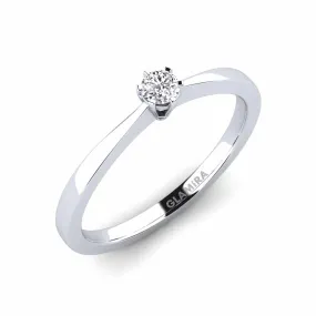 Engagement Ring - Bridal Rise - 0.1 carat