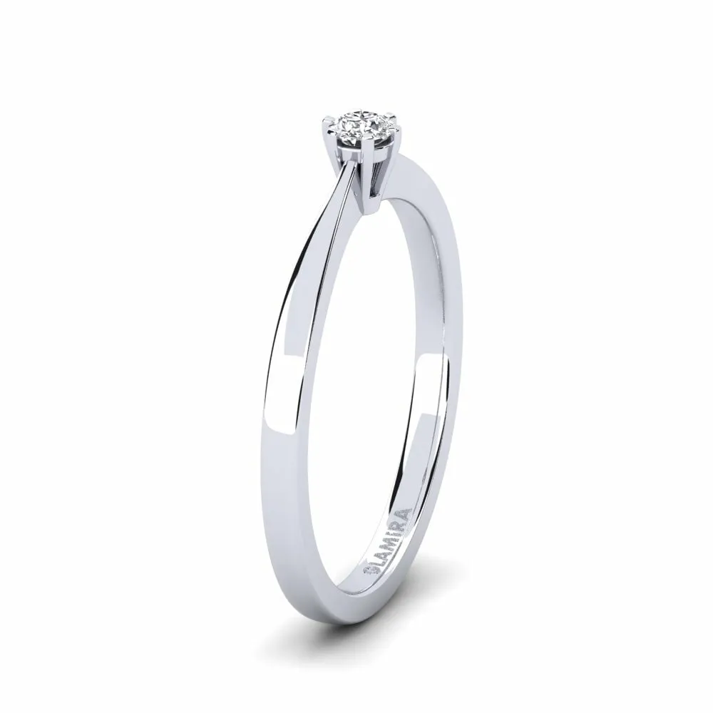 Engagement Ring - Bridal Rise - 0.1 carat