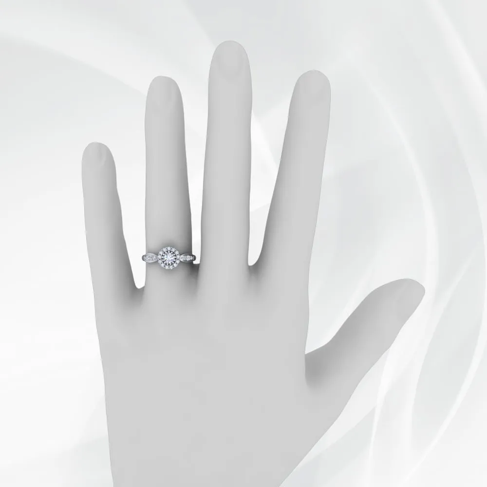 Engagement ring - Cyclamen