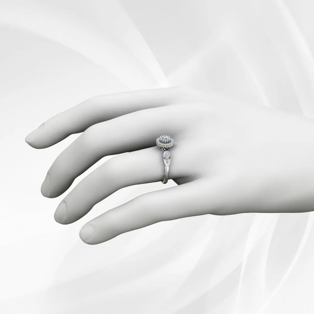 Engagement ring - Cyclamen