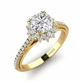 Engagement ring Daffney 1.0 carat