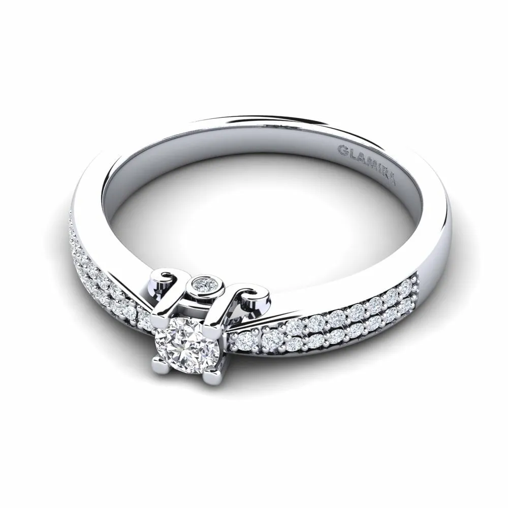 Engagement ring Donielle 0.16 carat