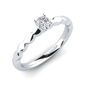 Engagement ring Effie, 0.16 carat